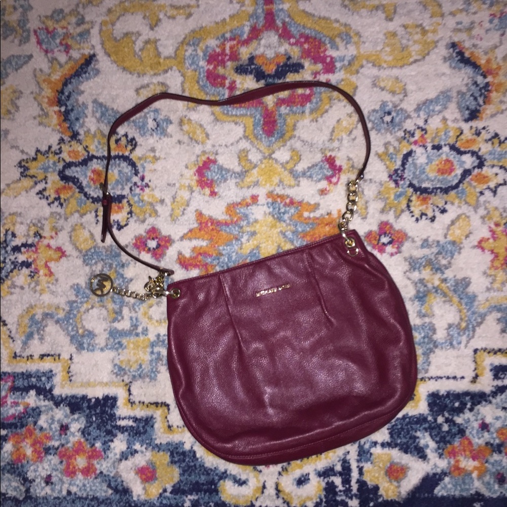Michael Kors Burgundy Crossbody *Authentic*